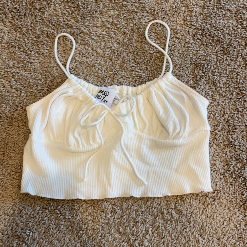 Princess Polly white top, size 0